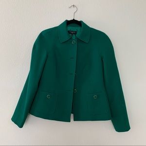Talbots Green Cropped Jacket sz 8P